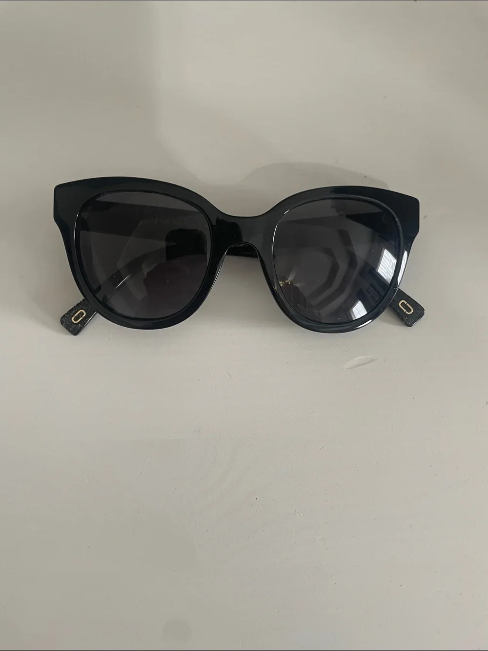 Marc Jacobs Black Sunglasses with Dark Lenses